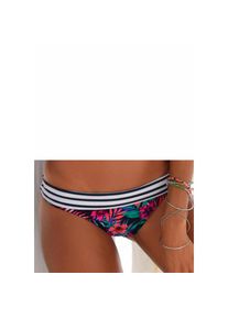 Venice Beach, Unisex, Bikini-Hose &raquo;Summer&laquo; mit Umschlagbund, marine, bedruckt, 34, N-Gr, Modischer Mustermix