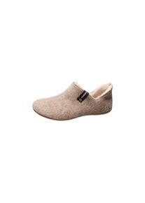 VERBENAS, Unisex, VERBENAS Hausschuh &raquo;YOI PICOS PET TONE&laquo; H&uuml;ttenschuh, Homeslipper, Wohlf&uuml;hlschuh mit Logo-Schriftzug, hellbraun, 41, Comfortabler 