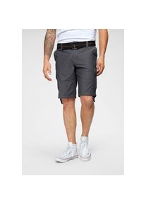 Bruno Banani, Unisex, Cargoshorts mit modischer Struktur, schwarz, 33, N-Gr, Mit vielen praktischen Taschen