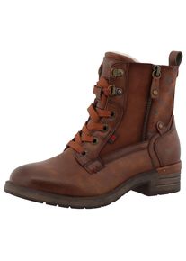 Mustang Shoes, Unisex, Winterstiefelette &raquo;Gelja&laquo; Winterstiefelette, Boots mit Innenreissveschluss, braun, 39, Klassische Stiefelette mit 