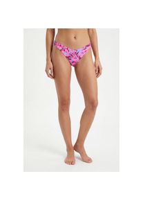 JOOP! Jeans, Unisex, JOOP! Jeans Bikini-Hose &raquo;Hibiscus Beach (JOOP! Jeans)&laquo; mit exotischem Hibiskus-Print, aus Polyamid und Elasthan, pink aop, 34, N-