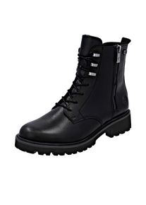 Remonte, Unisex, Schn&uuml;rstiefelette Schn&uuml;rboots, Stiefelette mit wasserabweisender TEX-Membran, schwarz, 43, Schn&uuml;rstiefelette mit beidseitigem 