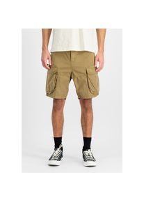 Alpha Industries, Unisex, Shorts &raquo;Canvas Cargo Short&laquo;, khaki, 31, Normalgr&ouml;ssen, Duck Canvas Stoff