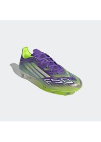 adidas Performance, Unisex, adidas Performance Fussballschuh &raquo;F50 PRO FIRM GROUND BOOTS&laquo; geeignet f&uuml;r Rasenpl&auml;tze, lila rush, cloud wei&szlig;, lucid lemon,