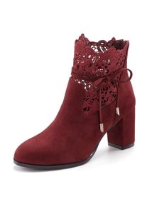 Lascana Stiefelette Damen Gr&ouml;&szlig;e 39 bordeaux