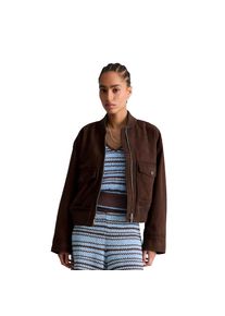 Marc O'Polo Marc O'polo Denim, Unisex, Marc O'Polo DENIM Blouson regular aus weichem Ziegenveloursleder, burnt aubergine, M, Lederblouson von Marc O'Polo Denim, 
