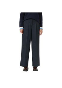 s.Oliver, Unisex, s.Oliver Bundfaltenhose im Nadelstreifen-Look, navy, 38, N-Gr, Schicke Hose von s.Oliver Red Label
