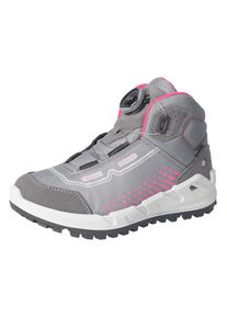 Ricosta, Unisex, Sneaker &raquo;Terra WMS: normal&laquo; Schn&uuml;rschuh mit Sympatex-Membrane, Gr&ouml;ssenschablone zum Download, grau, pink, 41, Coole Sneaker in 