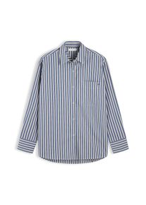 Tommy Hilfiger Bluse 'ESS' Damen Gr&ouml;&szlig;e M saphir / senf / wei&szlig;