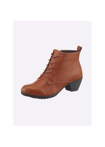 Andrea Conti, Unisex, Stiefelette, cognac, 37, Weite G