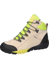 Waldl&auml;ufer Waldl&auml;ufer, Unisex, Trekkingschuh &raquo;H-AMIATA&laquo; Outdoorschuh, Wanderschuh, Schn&uuml;rboots, Schuhweite H (= sehr weit), creme, limette, schwarz, 6 (39), 