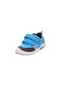 Superfit, Unisex, Sneaker &raquo;TRACE WMS: mittel&laquo; Klettschuh, mit herausnehmbarer Einlage, Gr&ouml;ssenschablone zum Download, t&uuml;rkis, schwarz, 33, Klettschuh 