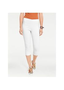 Heine, Unisex, Heine Caprihose, wei&szlig;, 40, Normalgr&ouml;ssen, Sommer-Partner f&uuml;r viele Styles
