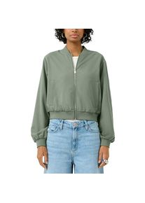 Qs, Unisex, QS Bomberjacke ohne Kapuze, light olive, XS (34), Blouson von QS by. S.Oliver