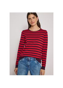 Cecil, Unisex, Rundhalspullover Bequemer Baumwollmix, eggplant rot, M (40), Pullover f&uuml;r Unisex von Cecil