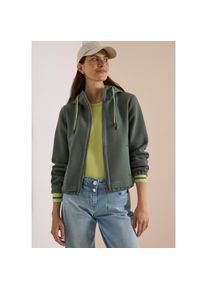 Cecil, Unisex, Kurzjacke mit Kapuze Lagen-Look, leicht w&auml;rmend, dried olive gr&uuml;n, M (40), Sportive Jacke f&uuml;r Unisex von Cecil