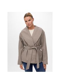 V&eacute;ro Moda Vero Moda, Unisex, Kurzjacke &raquo;VMANNE BERGEN JACKET GA NOOS&laquo; Kunstfaser, chocolate chip detail:melange, XL, Kurze Jacke von Vero Moda