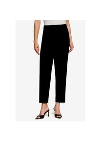 Zero, Unisex, 7/8-Hose Businesshose mit Bundfalten / 26 inch, schwarz beauty, 44, N-Gr, 7/8 Hose von Zero