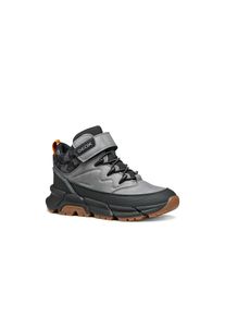 Geox, Unisex, Winterboots &raquo;J FLEXYPER PLUS BOY ABX&laquo; Sneaker mit Spezial Membrane, Gr&ouml;ssenschablone zum Download, grau, schwarz, 32, Modischer High Top