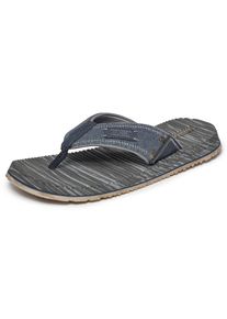 Skechers, Unisex, Zehentrenner &raquo;QUILL&laquo; Sommerschuh, Strandschuh, Urlaubsschuh im Materialmix, navy, 41, Modischer Zehentrenner im Jeans-Look