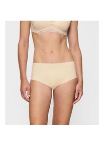 Triumph, Unisex, Slip &raquo;Pretty Micro Maxi&laquo; nahtlos, creamy dream, M, Slip mit hoher Bedeckung