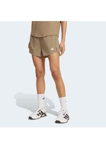 adidas Performance, Unisex, adidas Performance Shorts &raquo;WE MIN 2IN1 SH&laquo; f&uuml;r Fitness und sportliche Aktivit&auml;ten, mit climacool , khaki six, normal, gr.,