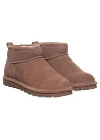 Bearpaw, Unisex, Winterboots &raquo;SHORTY&laquo; Winterstiefel, Schlupfstiefel mit herausnehmbarer Innensohle, braun, 37, Klassische Winterboots mit kurzem 