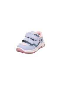 Superfit, Unisex, Sneaker &raquo;COOPER WMS: mittel&laquo; Klettschuh, mit herausnehmbarer Einlage, Gr&ouml;ssenschablone zum Download, hellblau, ros&eacute;, 30, Sneaker mit