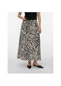 V&eacute;ro Moda Vero Moda, Unisex, Maxirock &raquo;VMJOSIE VOLUME ANKLE SKIRT WVN GA&laquo; Viskosemischung, pumice stone aop:bea, L (40), Wadenlanger Rock von Vero Moda