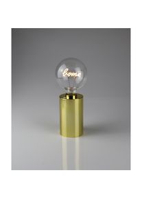 AM Design Objet d&eacute;coratif LED &raquo;Gl&uuml;hbirne mit Home Schriftzug&laquo; 9,5x22,5 cm