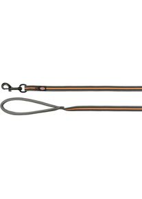 Trixie, Trixie Hundeleine, graphit, Gummi, L/B: 15 m x 1,7 cm