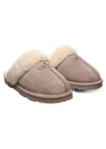 Bearpaw, Unisex, Hausschuh &raquo;Loki&laquo; Home Slipper, Pantoffel mit Warmfutter, hellgrau, 39, Kuscheliger Clog f&uuml;r die kalte Jahreszeit!