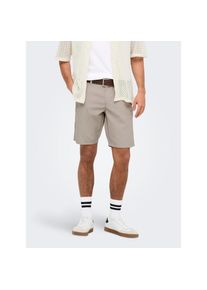 Only & Sons Only & Sons, Unisex, ONLY & SONS Chinoshorts &raquo;ONSKAL CHINO 0287 SHORTS CS&laquo;, string, M, N-Gr, Moderne Shorts von Only & Sons