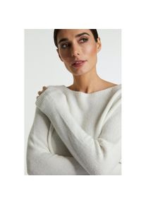 Richroyal, Unisex, RICHROYAL Rundhalspullover in flauschiger Qualit&auml;t, pearl wei&szlig;, XS, Pullover von RICHROYAL