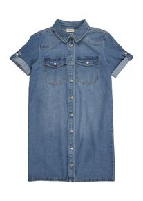 ONLY GIRLS, Filles Robe 'ONLKOGLISA', bleu denim