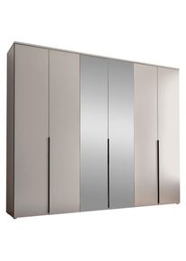 Carryhome Dreht&uuml;renschrank , Kaschmir , Holzwerkstoff , 3 F&auml;cher , 270x225x52 cm , Schlafzimmer, Komplette Schlafzimmer und Serien, Schlafzimmerserie