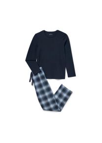 Tchibo - Pyjama en flanelle pour enfant - taille: 134/140 - blau/&agrave; carreaux