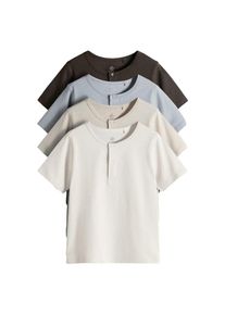 The Set, Gar&ccedil;ons T-Shirt, beige / bleu clair / noir / blanc
