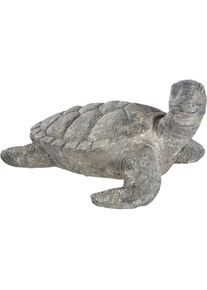 Gilde, Gilde Skulptur &raquo;Figur Schildkr&ouml;te Lentille&laquo;, grau, Magnesia, B/H/T: 58 cm x 28 cm x 48 cm