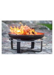Jelmoli Feuerstelle &raquo;Viking&laquo; &Oslash; 80x50 cm, schwarz, Stahl