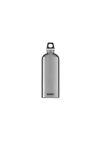 Sigg, Trinkflasche &raquo;Traveller 1 l&laquo; BPA-frei, silber, Aluminium