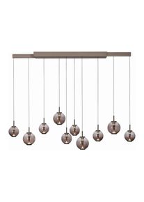 Neuhaus Pure Led-H&auml;ngeleuchte , Bernsteinfarben , rund , warmweiss, kaltweiss, tageslichtweiss , 35x180x100-198 cm , Schutzklasse II (Schutzisoliert) , Farbtemperaturwechsler, elektrisch h&ouml;henverstellbar , Lampen & Leuchten, Innenbeleuchtung, H&auml;ngelampen, Pendelleuchte