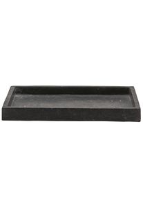 Aquanova Tablett , Anthrazit, Dunkelgrau , Stein , 15x3x35 cm , Geschirr, Tischkultur & Serviergeschirr, Tabletts