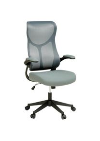 Livetastic Drehstuhl , Grau , Holz, Metall, Kunststoff, Textil , Pappel , Sperrholz , Drehkreuz , 65x108x116 cm , Sitzfl&auml;che 360&deg; drehbar , B&uuml;rom&ouml;bel, B&uuml;rost&uuml;hle, Drehstuhl