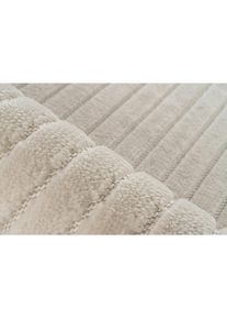 Teppich , Creme , Textil , rechteckig , 80x150 cm , Oeko-Tex&reg; Standard 100 , Teppiche & B&ouml;den, Teppich, Webteppich