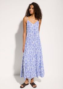Strandkleid aus flie&szlig;endem Viskose-Mix in weiss, Gr&ouml;sse 36/38 (S), bonprix