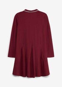 Ausgestelltes Shirtkleid aus reiner Bio-Baumwolle in rot, Gr&ouml;sse 152/158, 100% Baumwolle, bonprix