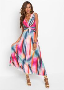 Maxikleid mit Knotendetail in pink, Gr&ouml;sse 48/50 (XL), bonprix