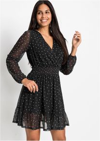 Minikleid in schwarz, Gr&ouml;sse 36/38 (S), bonprix