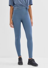 Komfort Sport-Leggings mit Handytasche schnelltrocknend in blau, Gr&ouml;sse 36/38 (S), bonprix